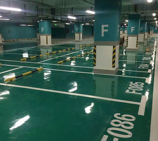 湖南宁乡金三角小区地下车库